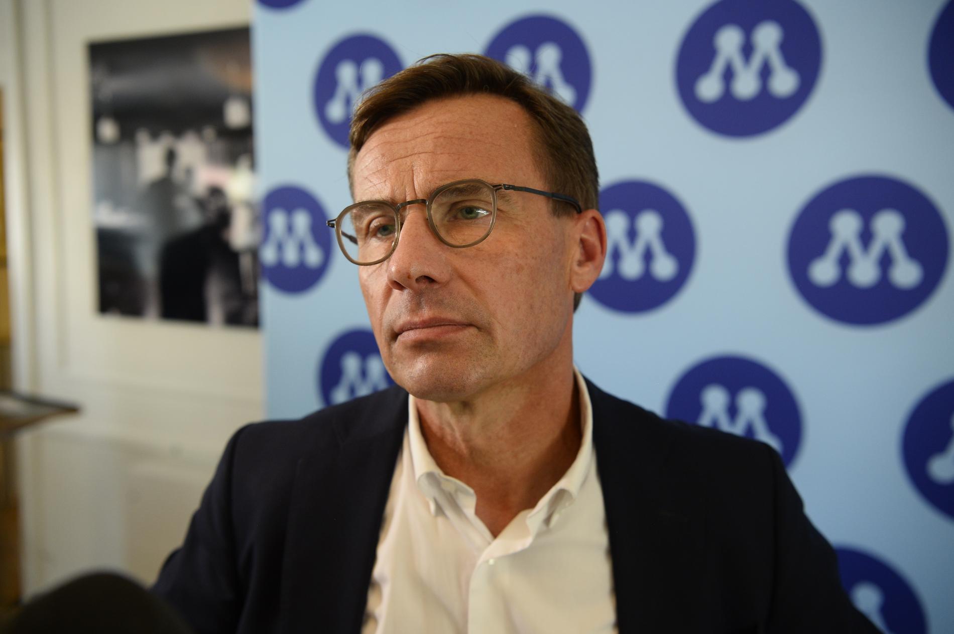 M-ledaren Ulf Kristersson 