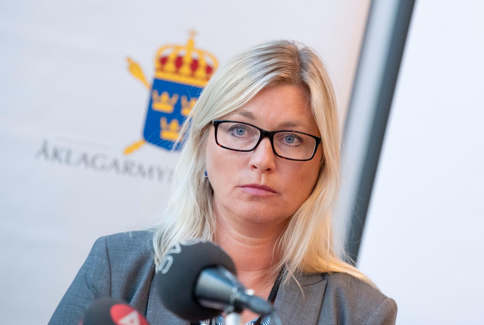 Vice chefsåklagare Anna Palmqvist. Arkivbild.