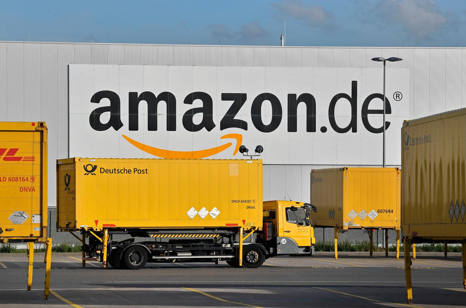 Tyskland är en stor marknad för Amazon. Arkivbild.