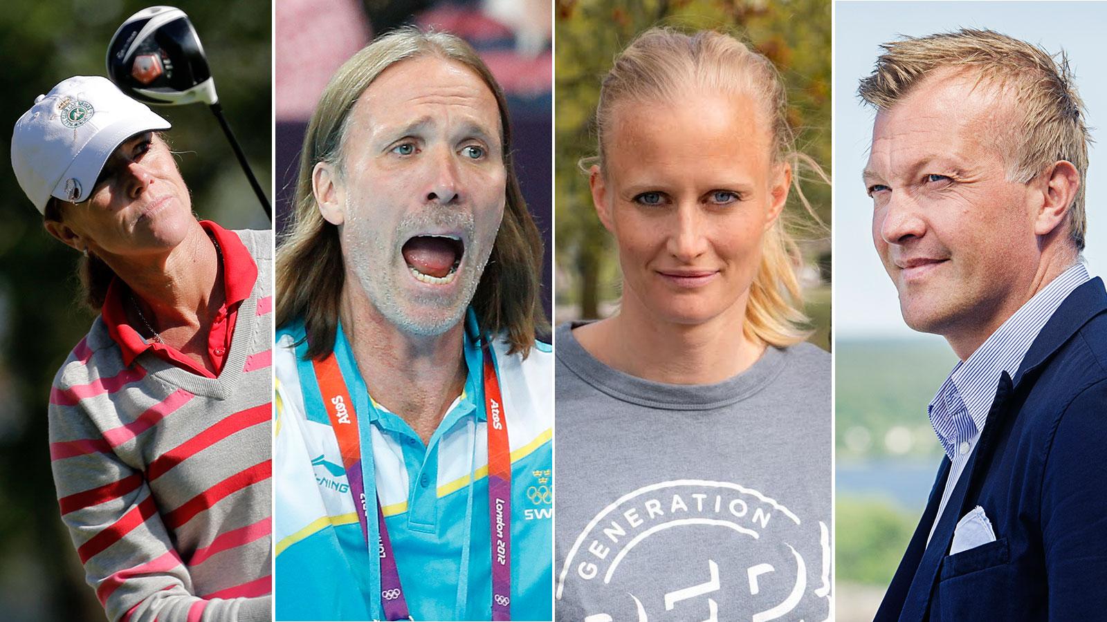 Enligt uppgifter är Helen Alfredsson, Staffan Olsson, Carolina Klüft och Magnus Hedman fyra av de tävlande i nästa säsong av ”Superstars”.