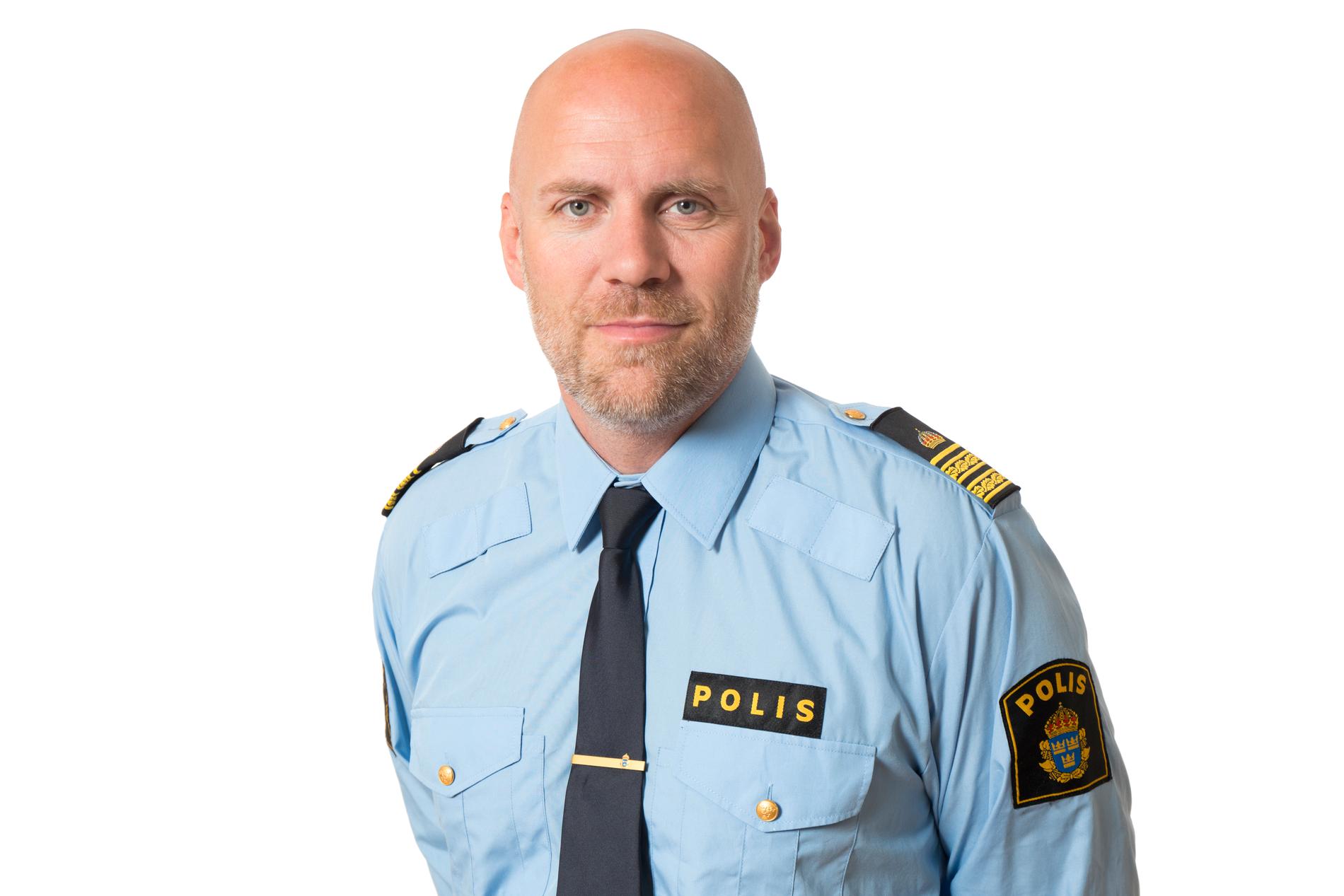Kommenderingschef Tobias Lövström.