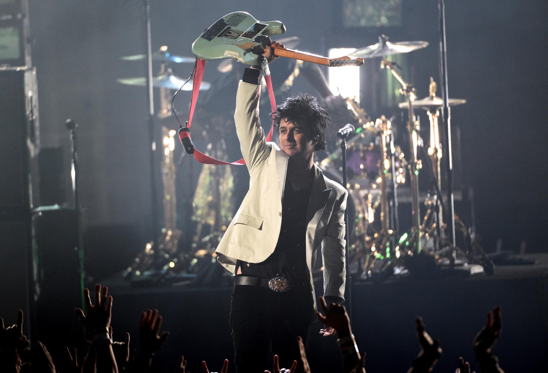 Green Day ställer in turnén i Asien. Arkivbild.