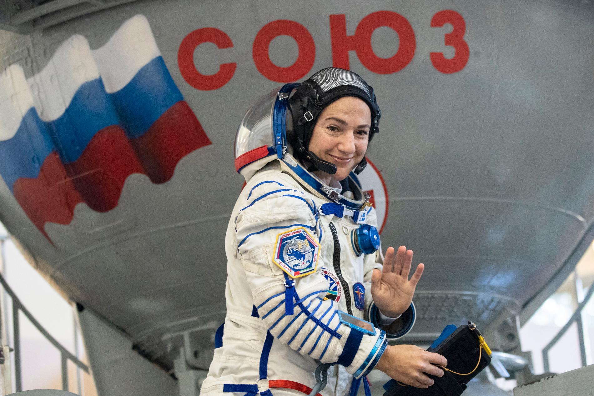 Jessica Meir kommer att resa till ISS i en rysk Soyuz-farkost. Resan tar sex timmar.