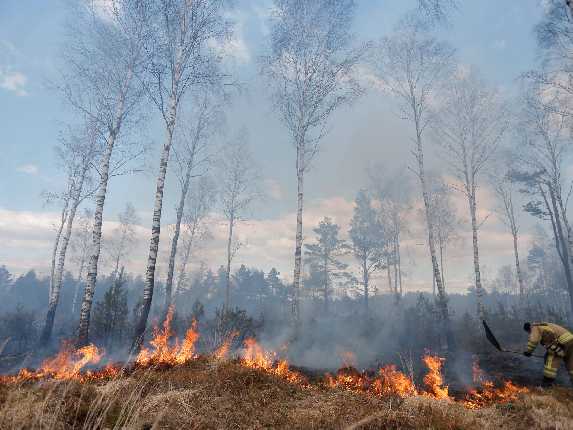 SMHI: Risk för gräsbränder