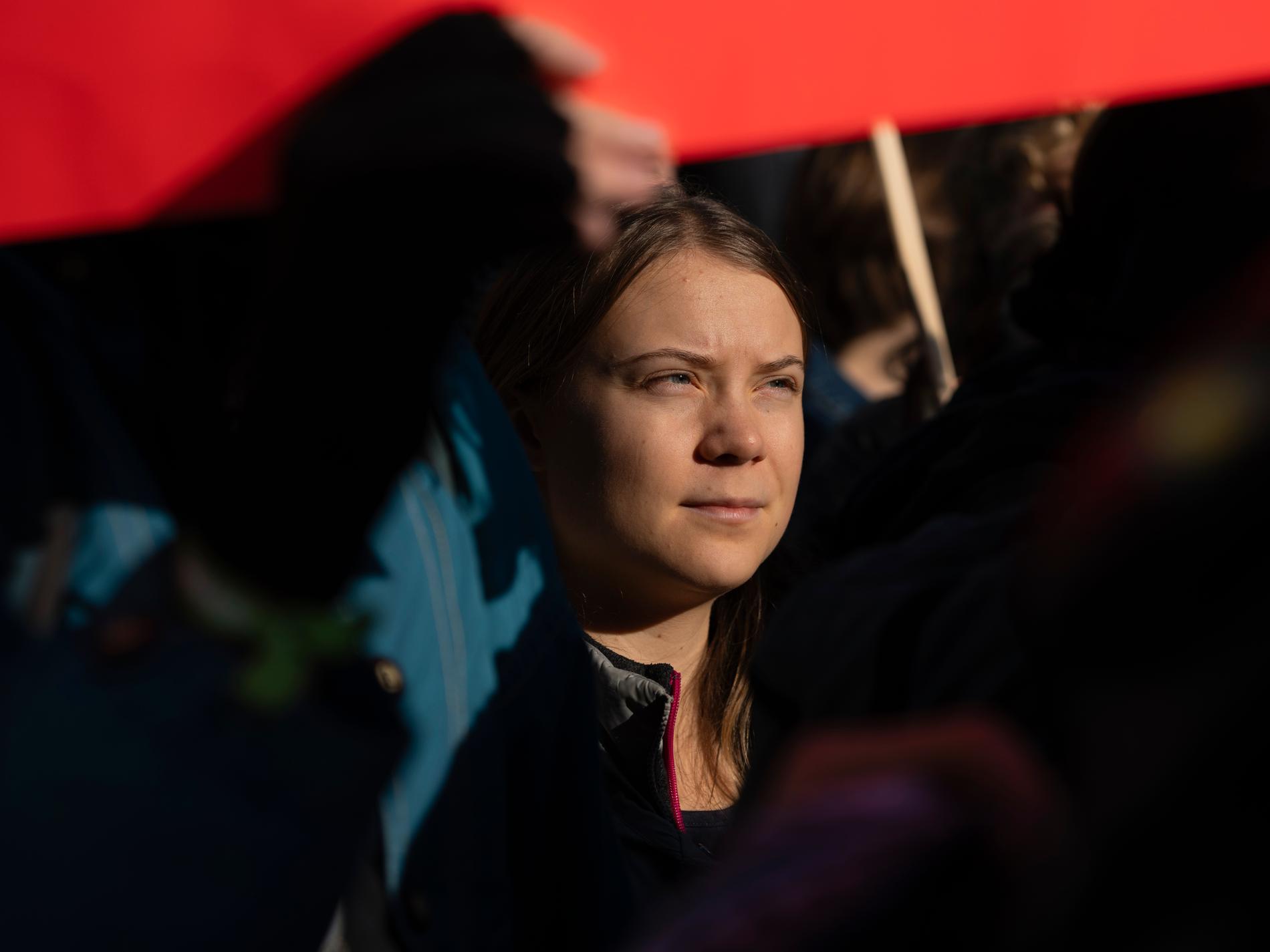 Greta Thunberg inför rätta i London