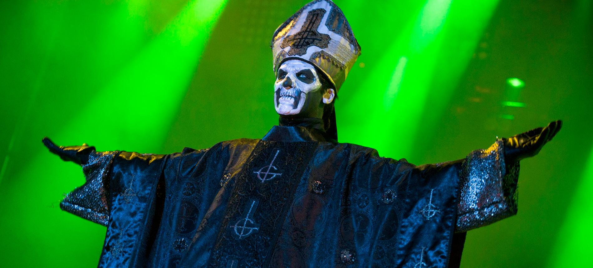 Ghost på Sweden Rock Festival 2015. Arkivbild.