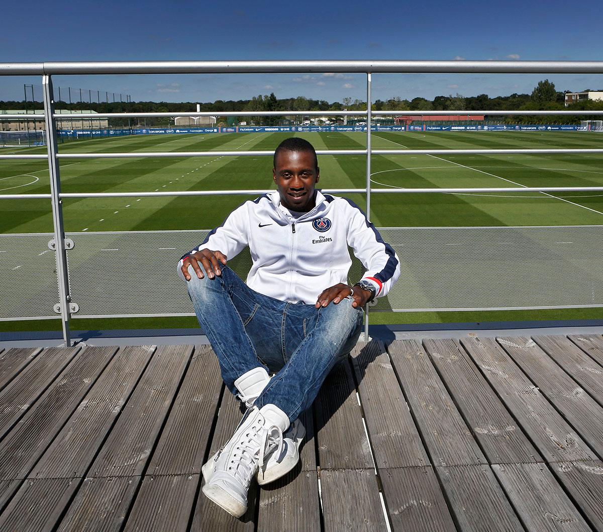 Sportbladet träffade Blaise Matuidi på PSG:s träningsanläggning.