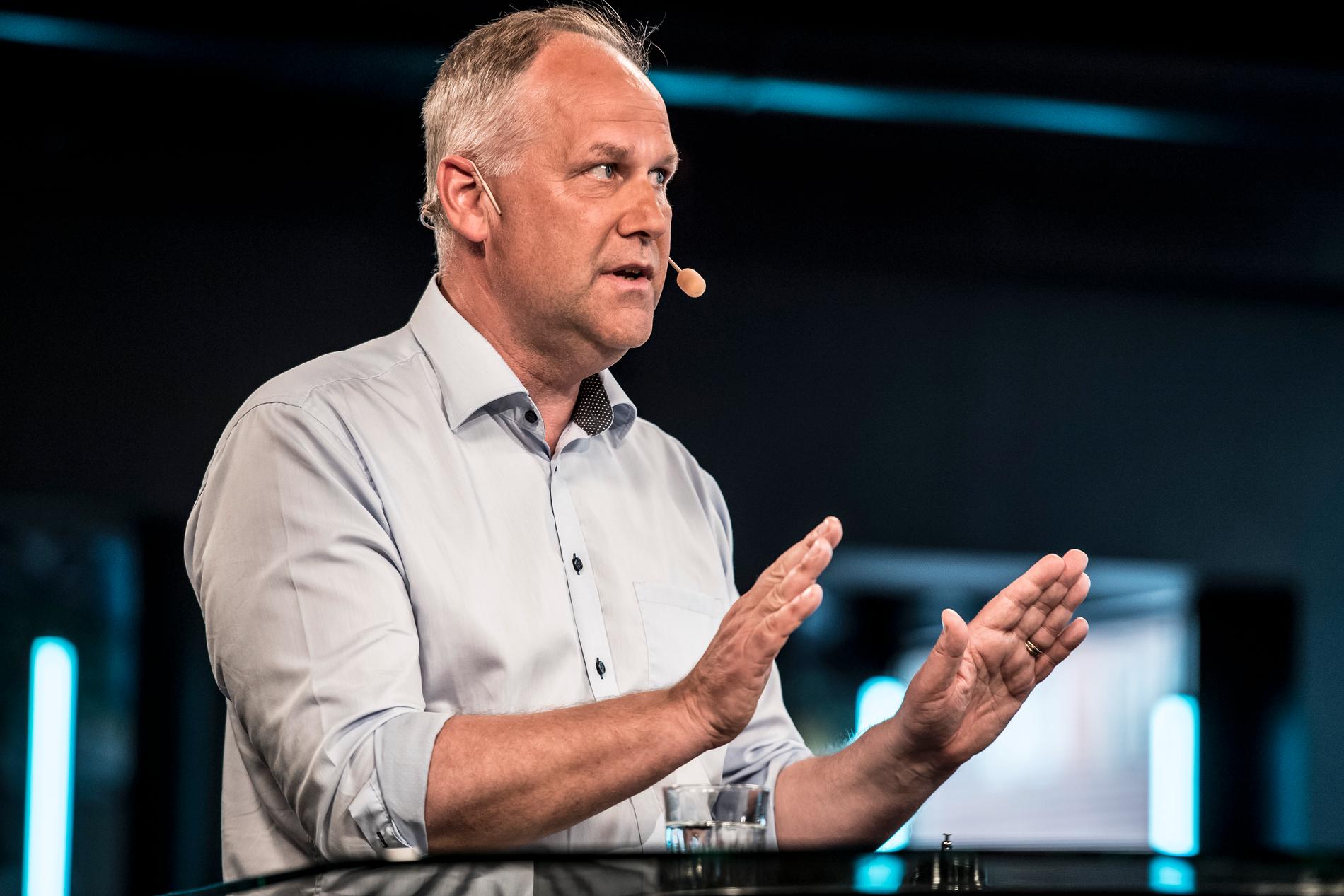 Jonas Sjöstedt, Vänsterpartiets partieldare, i Aftonbladets Partiprogrammet i maj. 