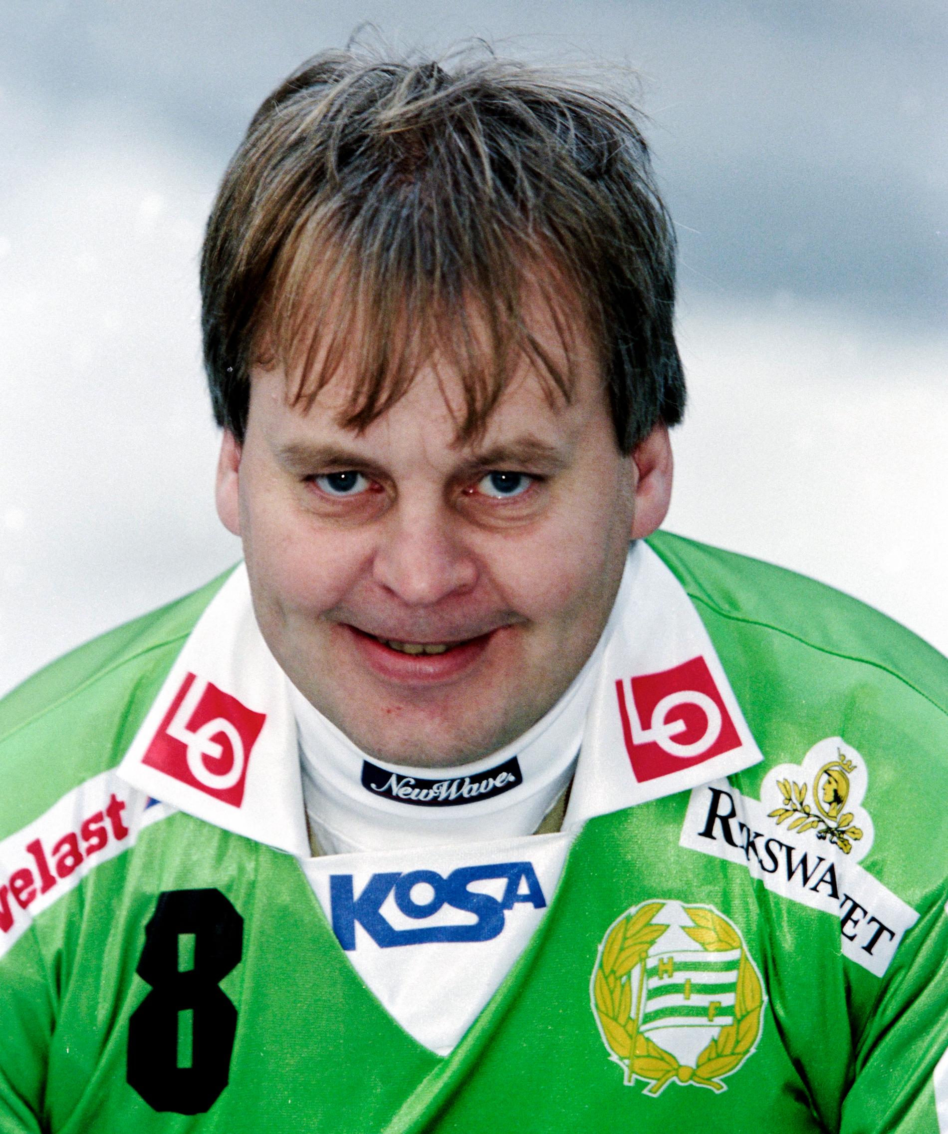 Thomas Fransson under upptaktsträffen inför allsvenskan 1996/1997. 