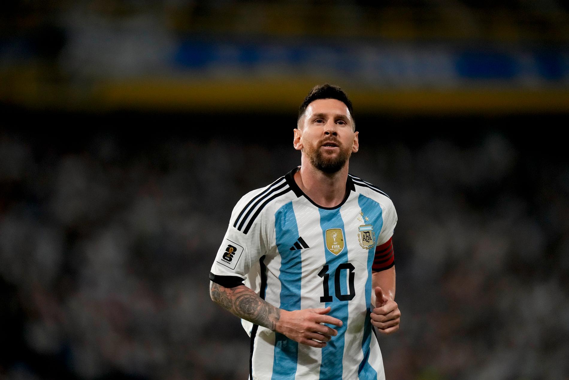 Argentinas Lionel Messi har inte stängt dörren till spel i VM 2026, vilket skulle bli hans sjätte i rad. Arkivbild.