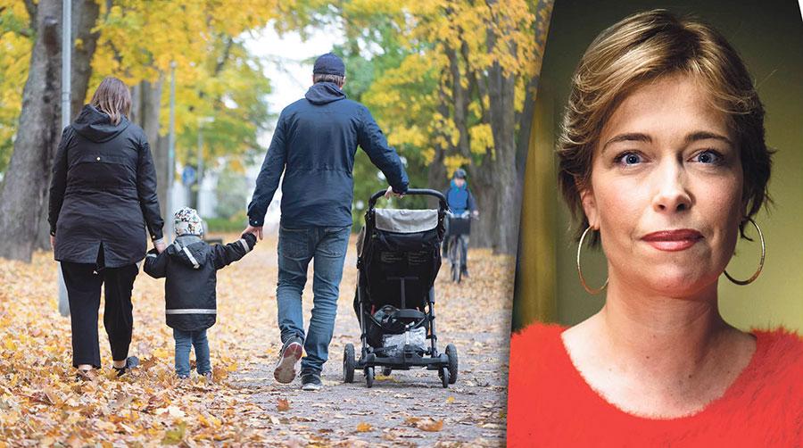 När män och kvinnor inte behöver välja mellan arbete och karriär eller familj, då väljer man båda, skriver Annika Strandhäll.