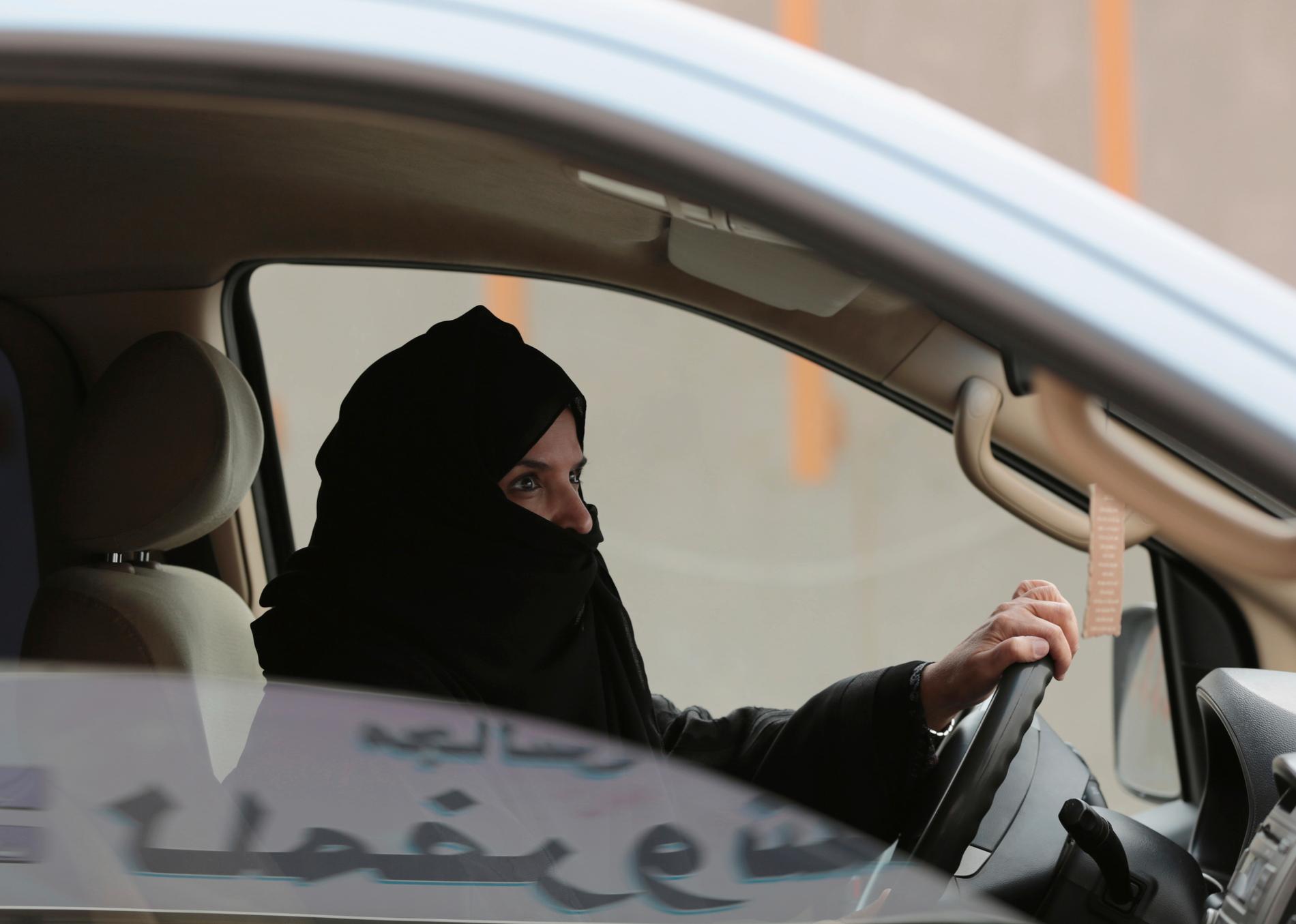 Kvinnorättsaktivisten Aziza al-Yousef är en av de åtalade kvinnorna. Arkivbild.