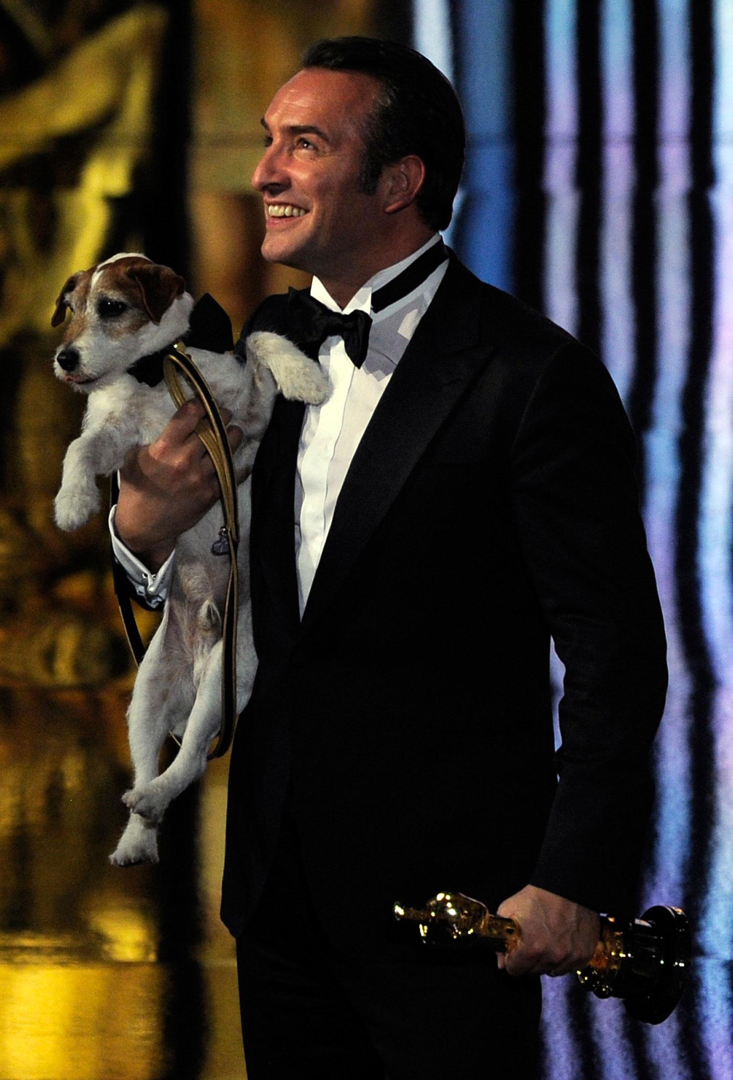 Jean Dujardin vann för bästa manliga skådespelare i filmen ”The artist”.