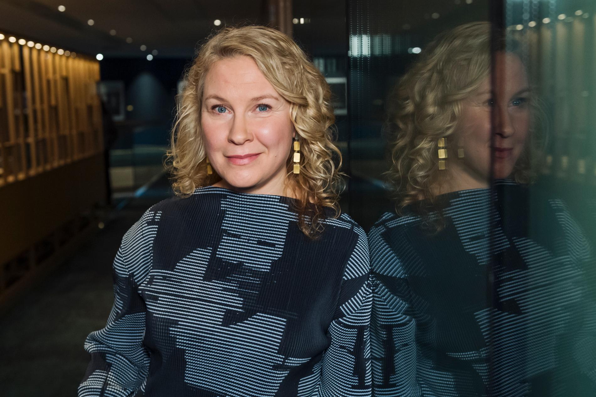 Eva Melander är klar för filmen "Ufo Sweden", som väntas ha premiär julen 2022. Arkivbild.