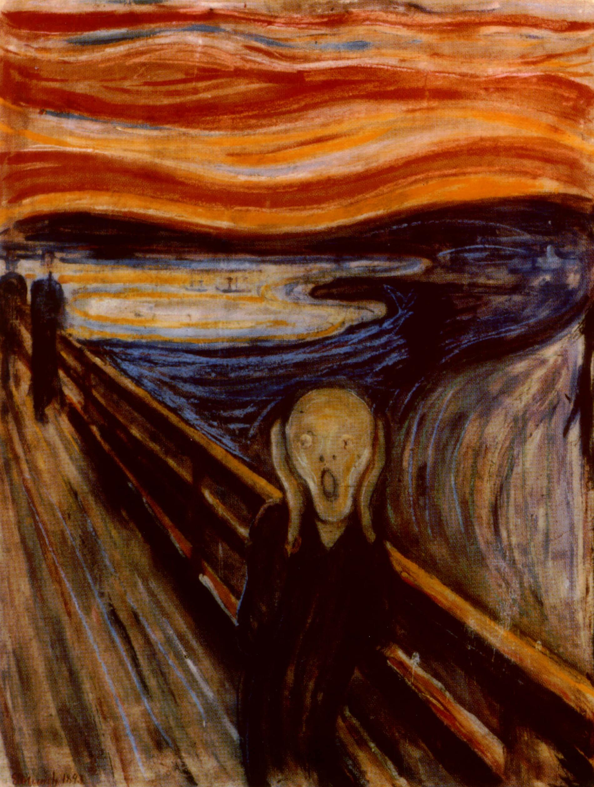 Edvard Munchs ”Skriet”.