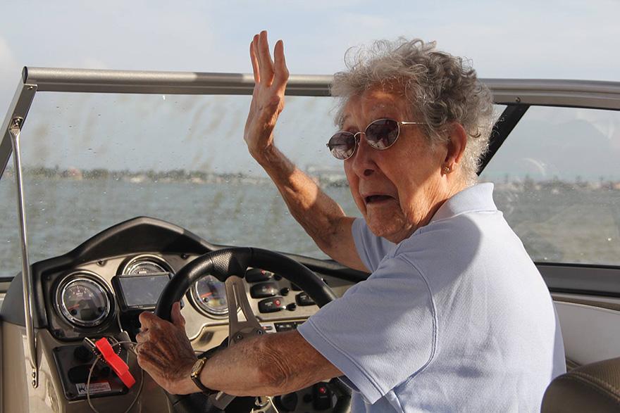 Varken ålder eller sjukdom stoppade Norma, 90, från att följa sina drömmar och resa iväg.