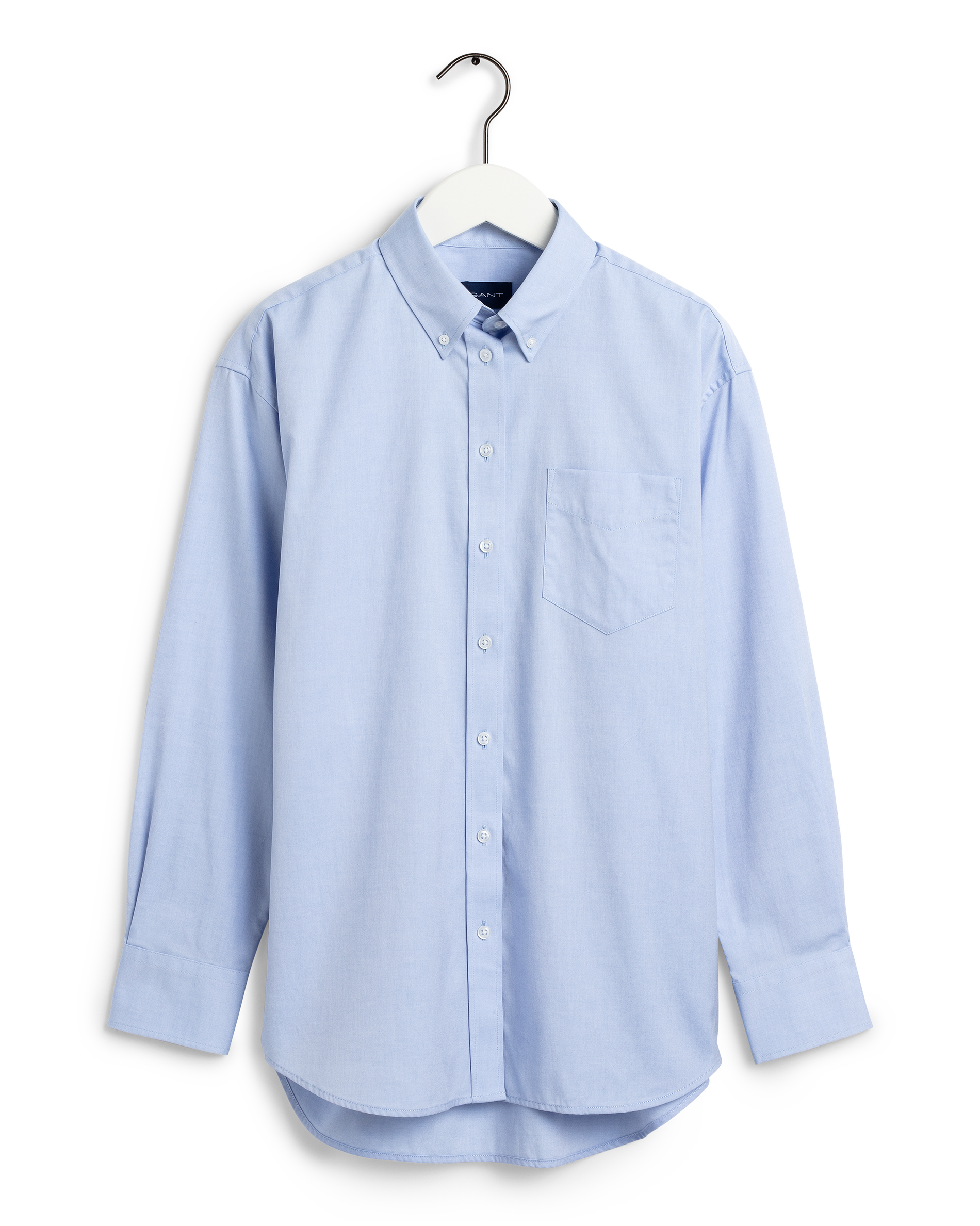 Ljusblå skjorta med button down-krage, 999 kronor, Gant.