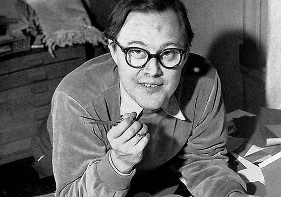 Författaren Sandro Key-Åberg (1922–1991).