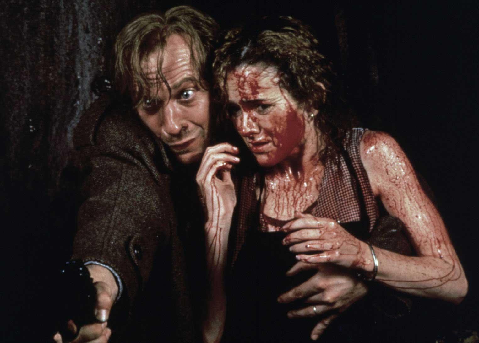 Ted Levine i filmen ”The mangler”. Han spelade Buffalo Bill mot Jodie Foster i ”När lammen tystnar” (1991).