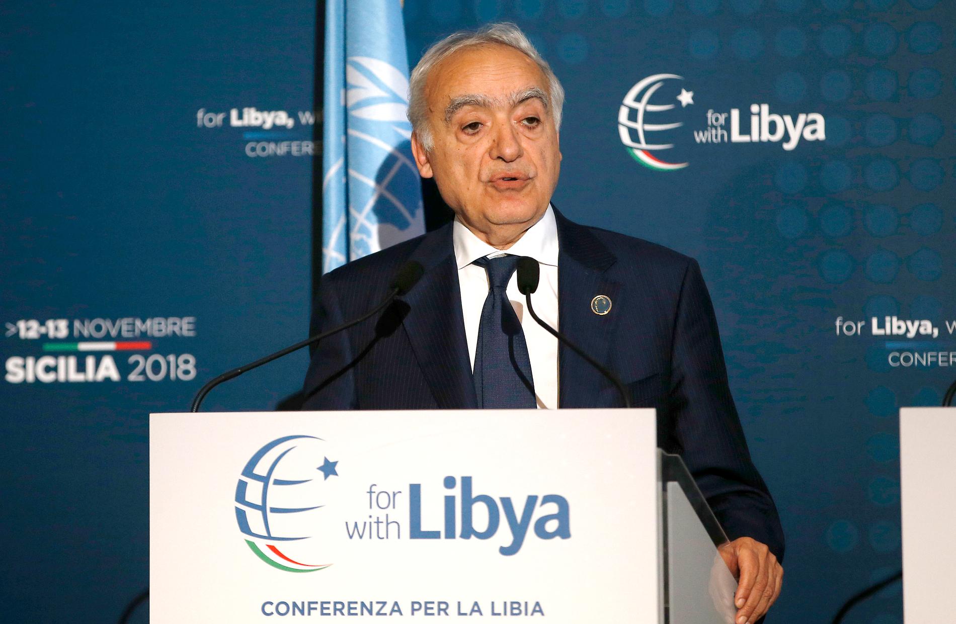 Ghassan Salame är FN:s sändebud för Libyen. Arkivbild.