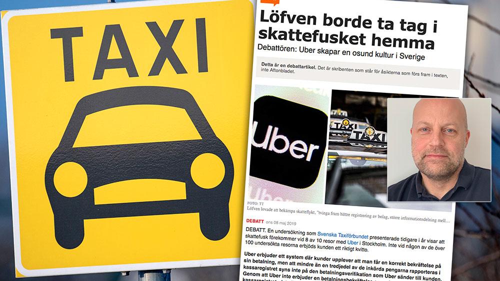 Som taxiåkare som valt att köra för Uber kan jag bara beklaga Taxiförbundets val att försöka mörka fakta och skuldbelägga inte bara Uber utan alla som mig, som valt att köra för tjänsten, skriver Hasse Edqvist, Taxiåkare i Stockholm, partner med Uber.