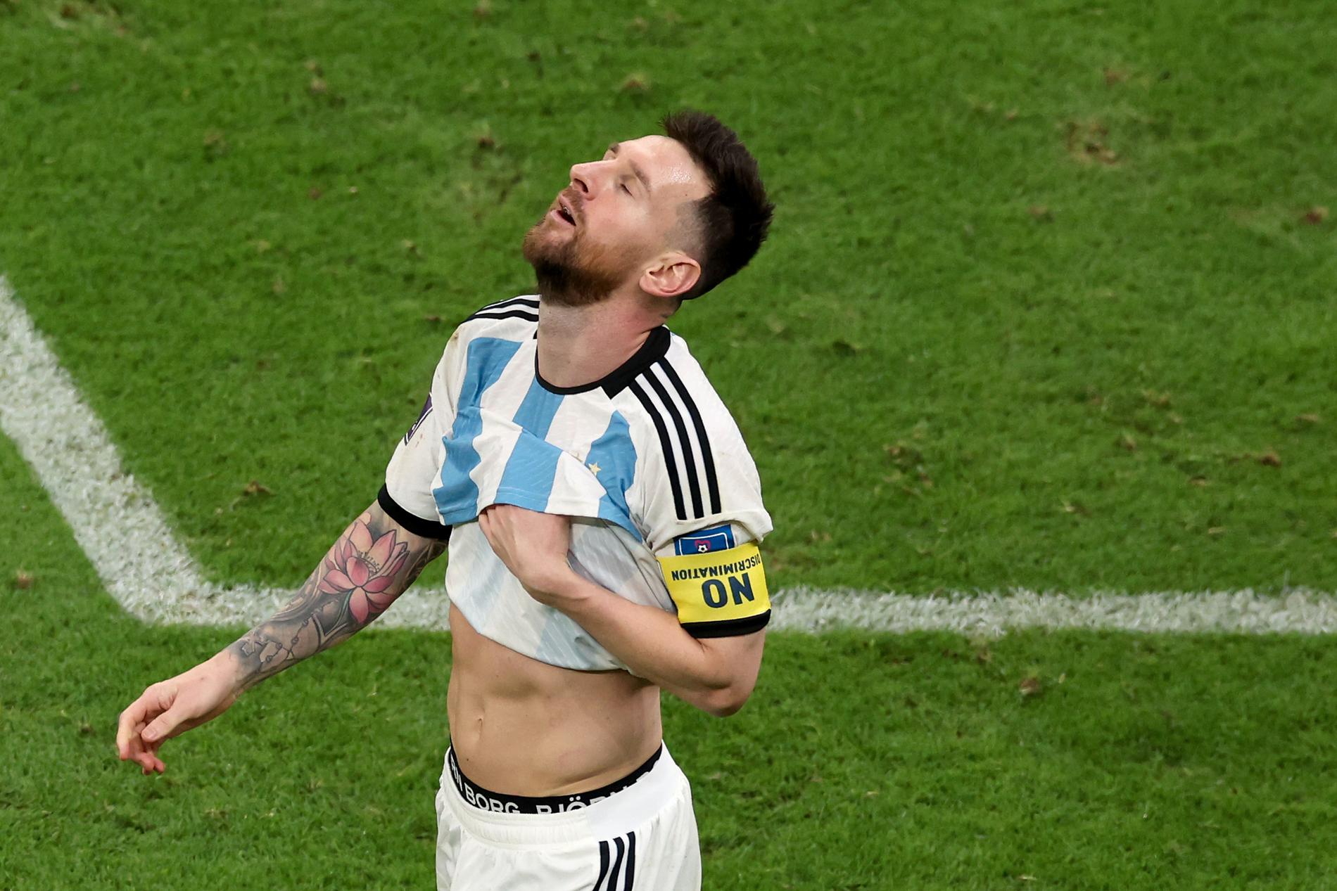 Leo Messi med Björn Borgs-kalsonger.