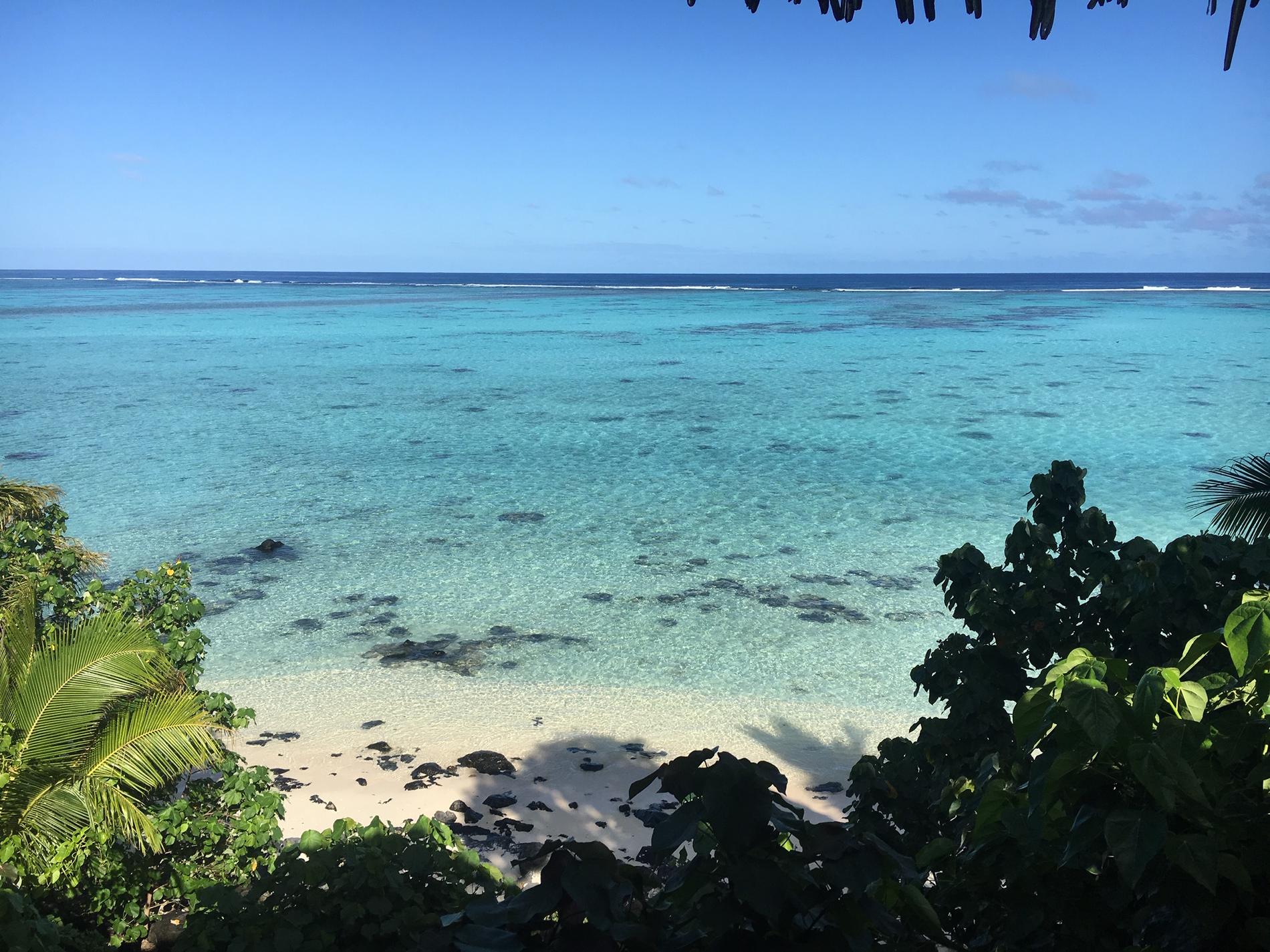 På Cooköarna finns det gott om öde stränder. 
