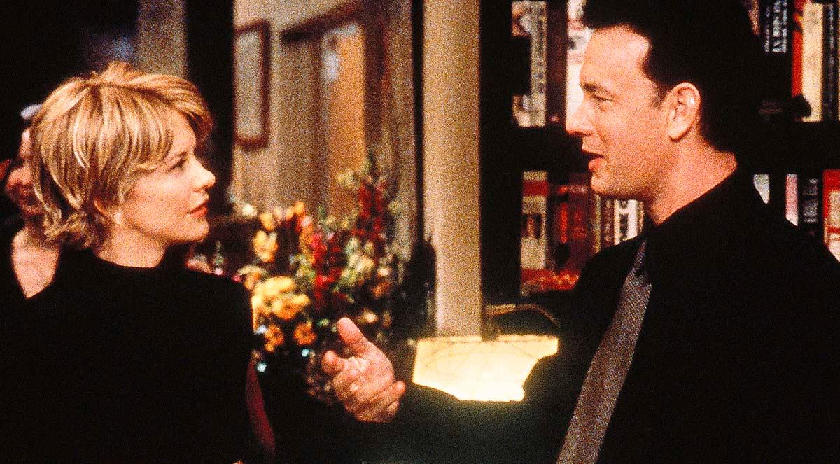 Meg Ryan och Tom Hanks i ”Du har mail” från 1999.