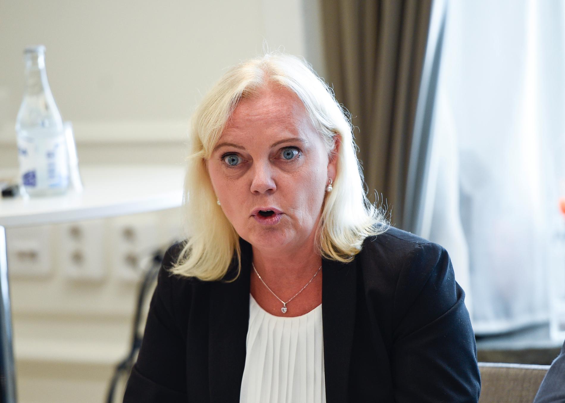 Kristina Winberg, SD, anmälde Lundgren – och petades.