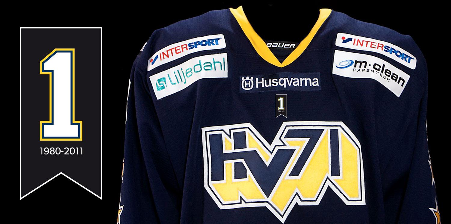 Så här kommer HV71:s matchtröjor se ut i vinter.