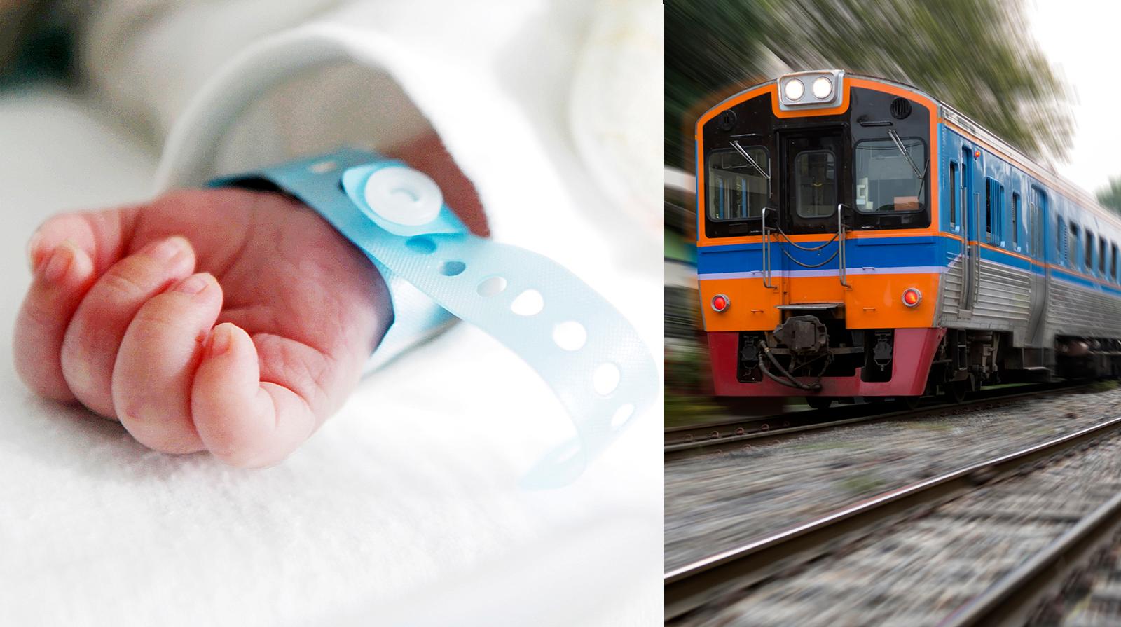 En flicka föddes på ett tåg och får nu gratis resor i 25 års tid.
