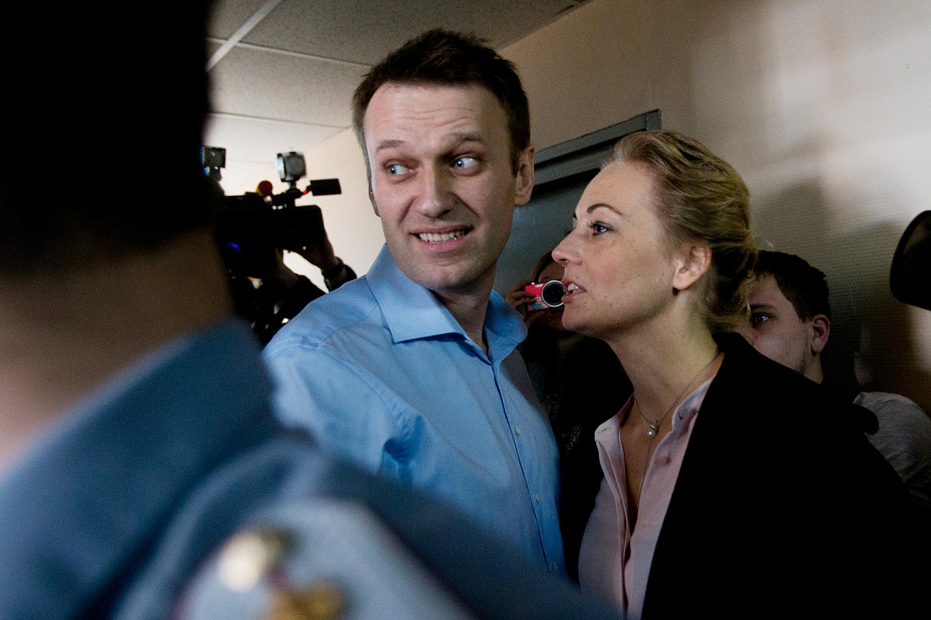 Oppositionsledaren  Alexey Navalnyj.