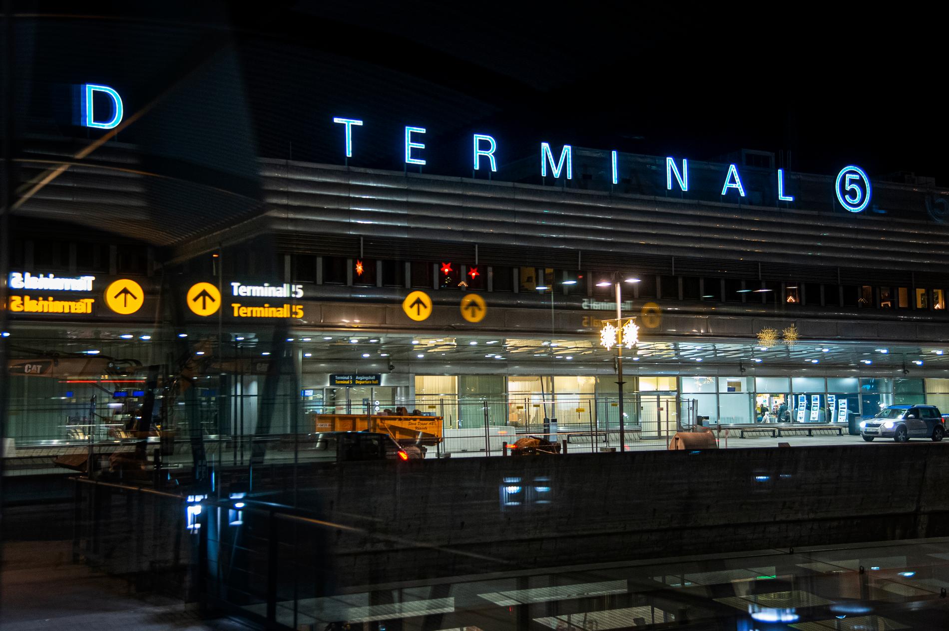 Terminal 5 på Arlanda. Arkivbild.