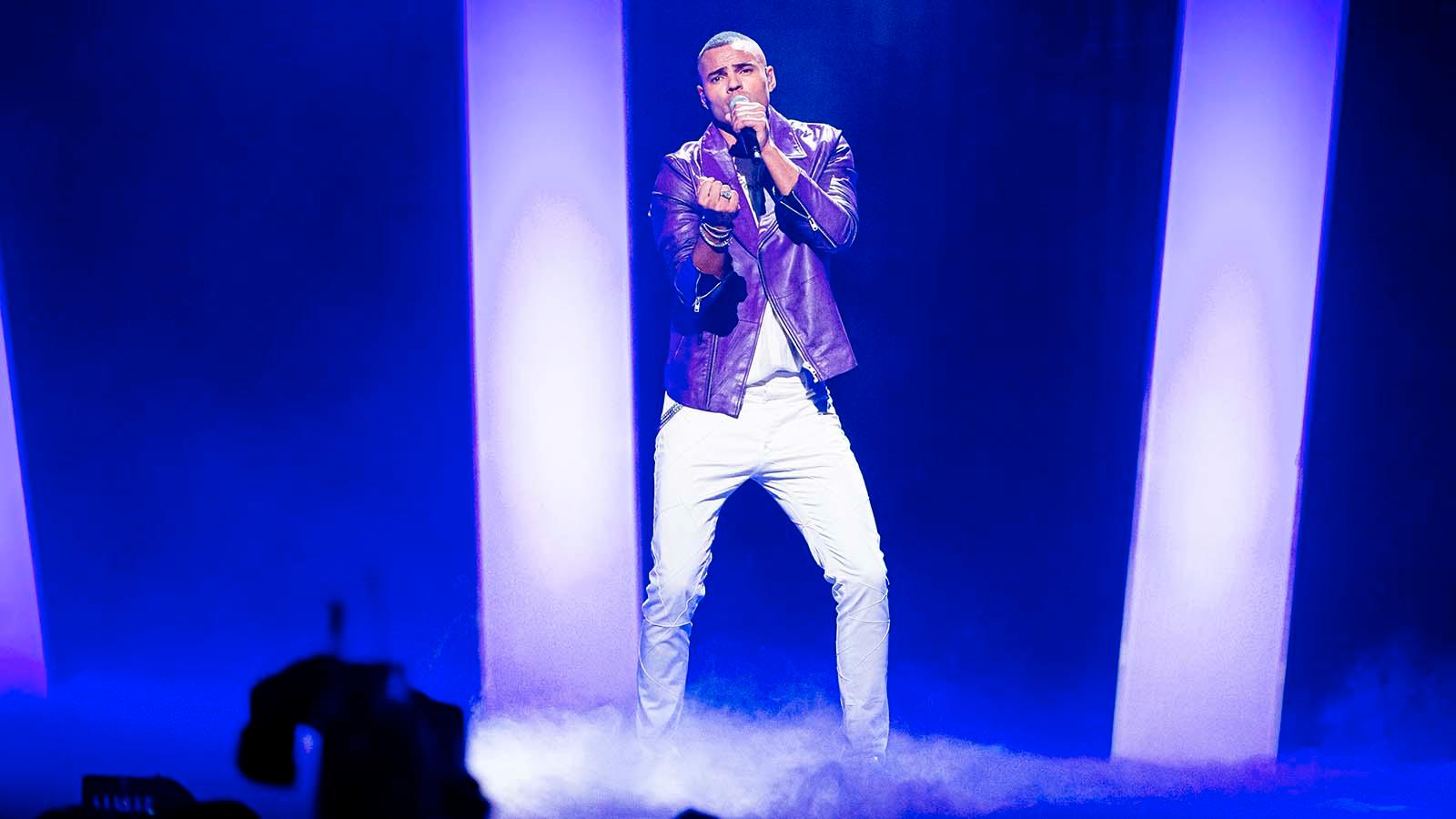 Mohombi i Melodifestivalen 2020.