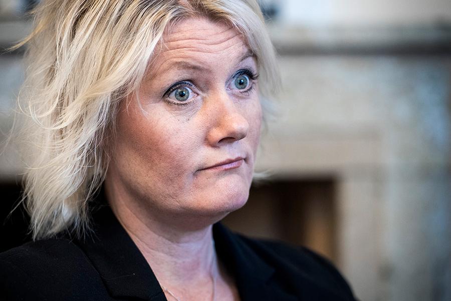 Lena Rådström Baastad, svenska socialdemokraternas partisekreterare.