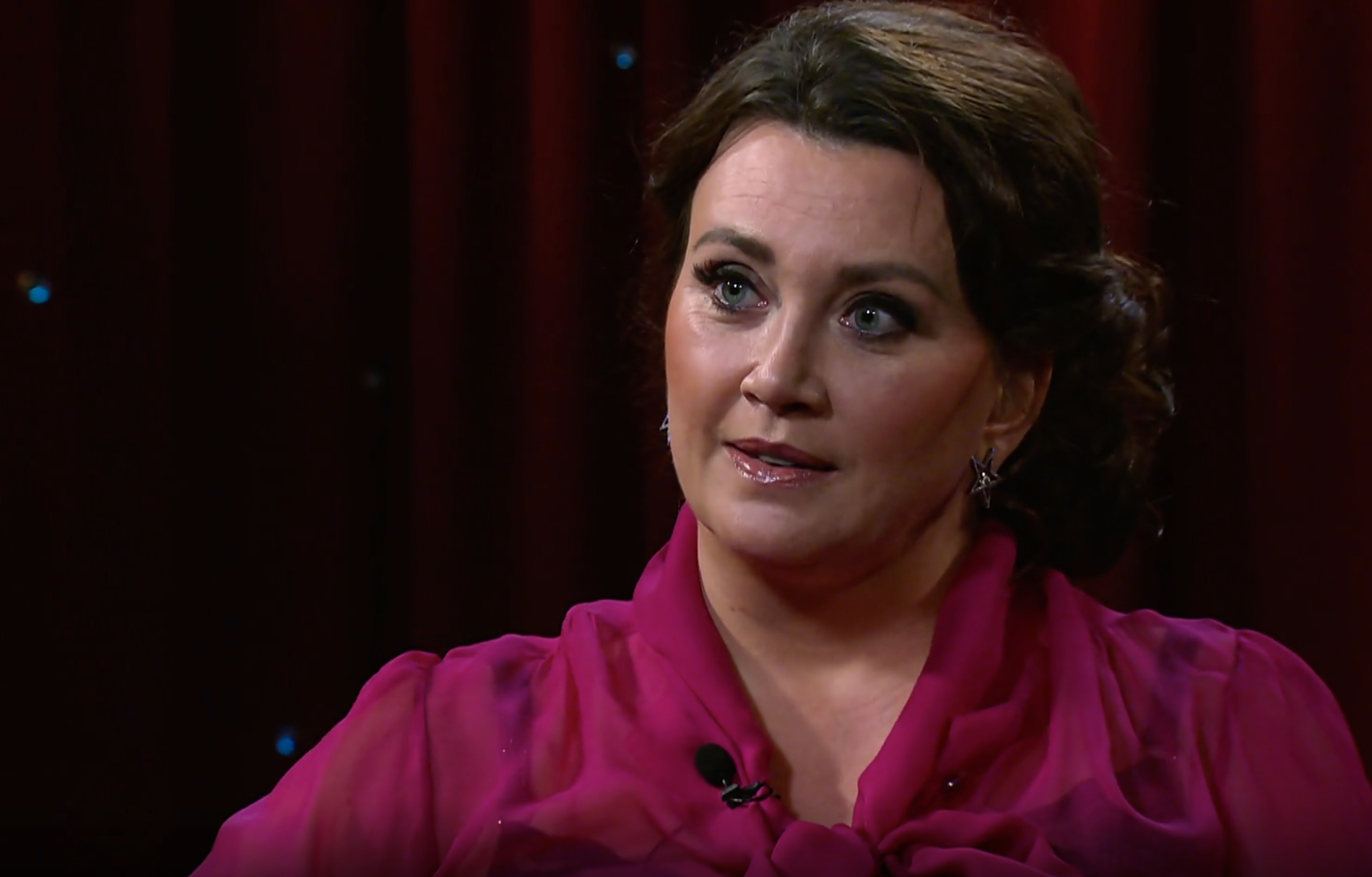Camilla Läckberg i SVT:s ”Min sanning”.