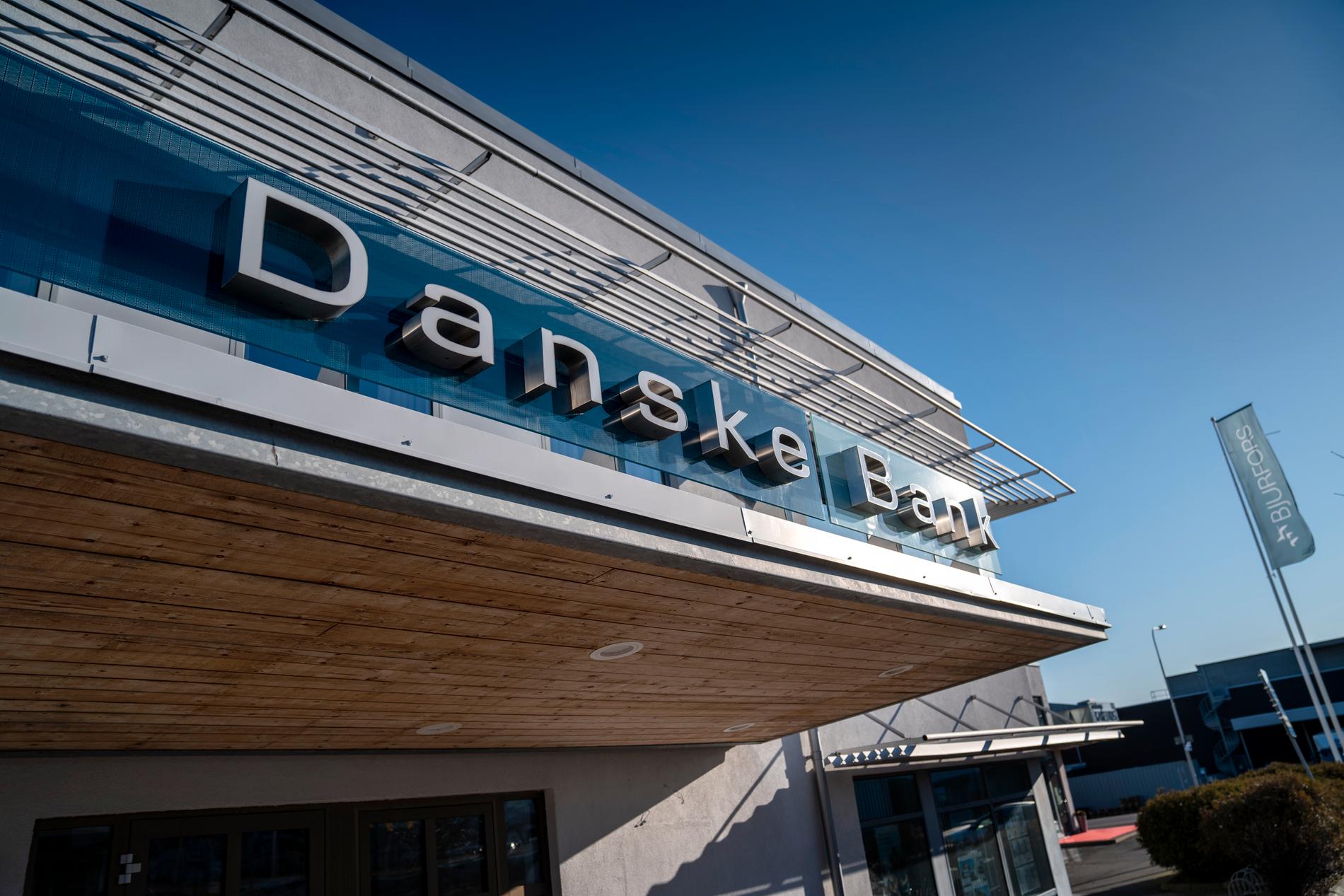 Danske bank i Sisjön, söder om Göteborg, utsattes under natten för en så kallad rififikupp. Arkivbild.