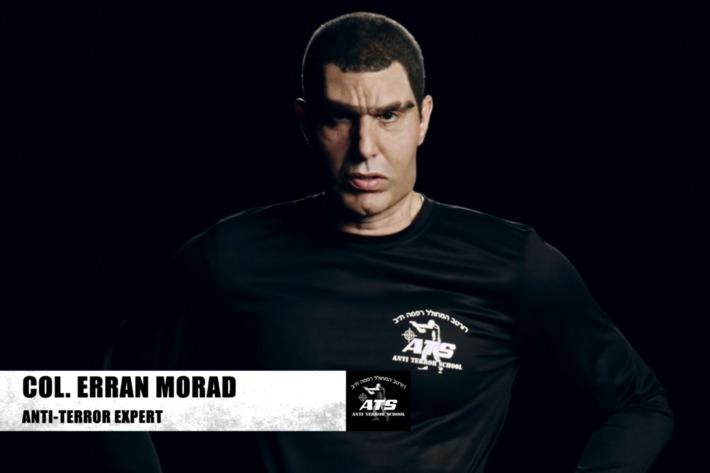Cohen som den israeliska antiterrorexperten Erran Morad.