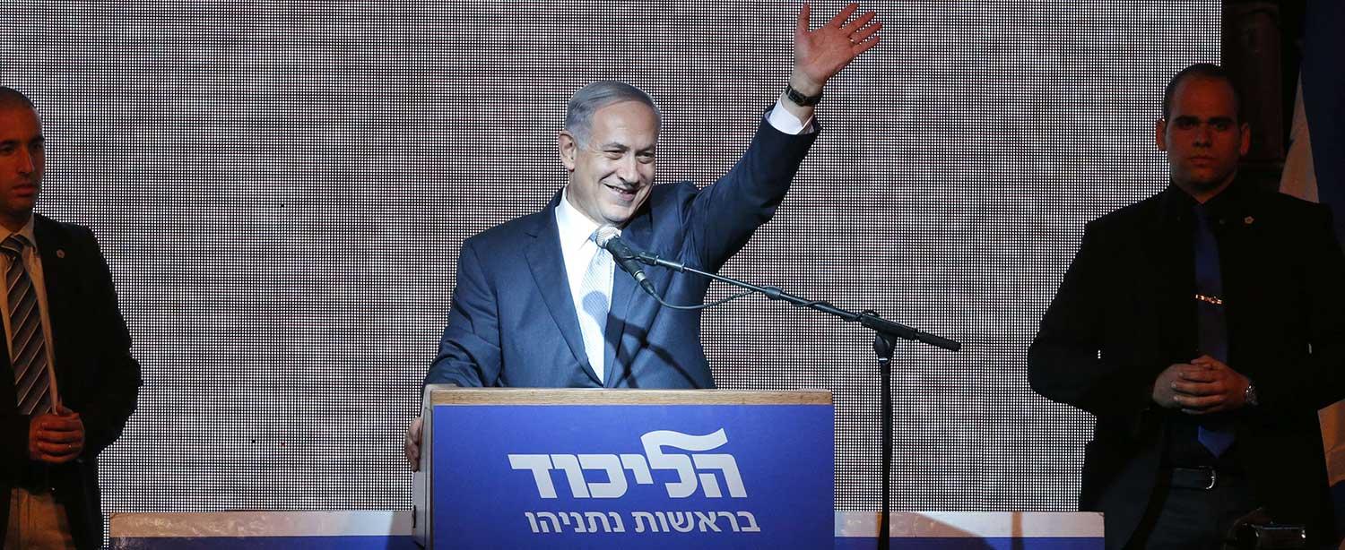 Benjamin Netanyahu återvaldes på tisdagen i Israel.