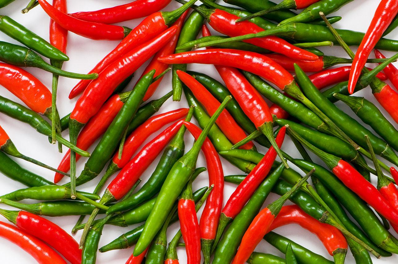 Chili – olika sorters chilifrukter