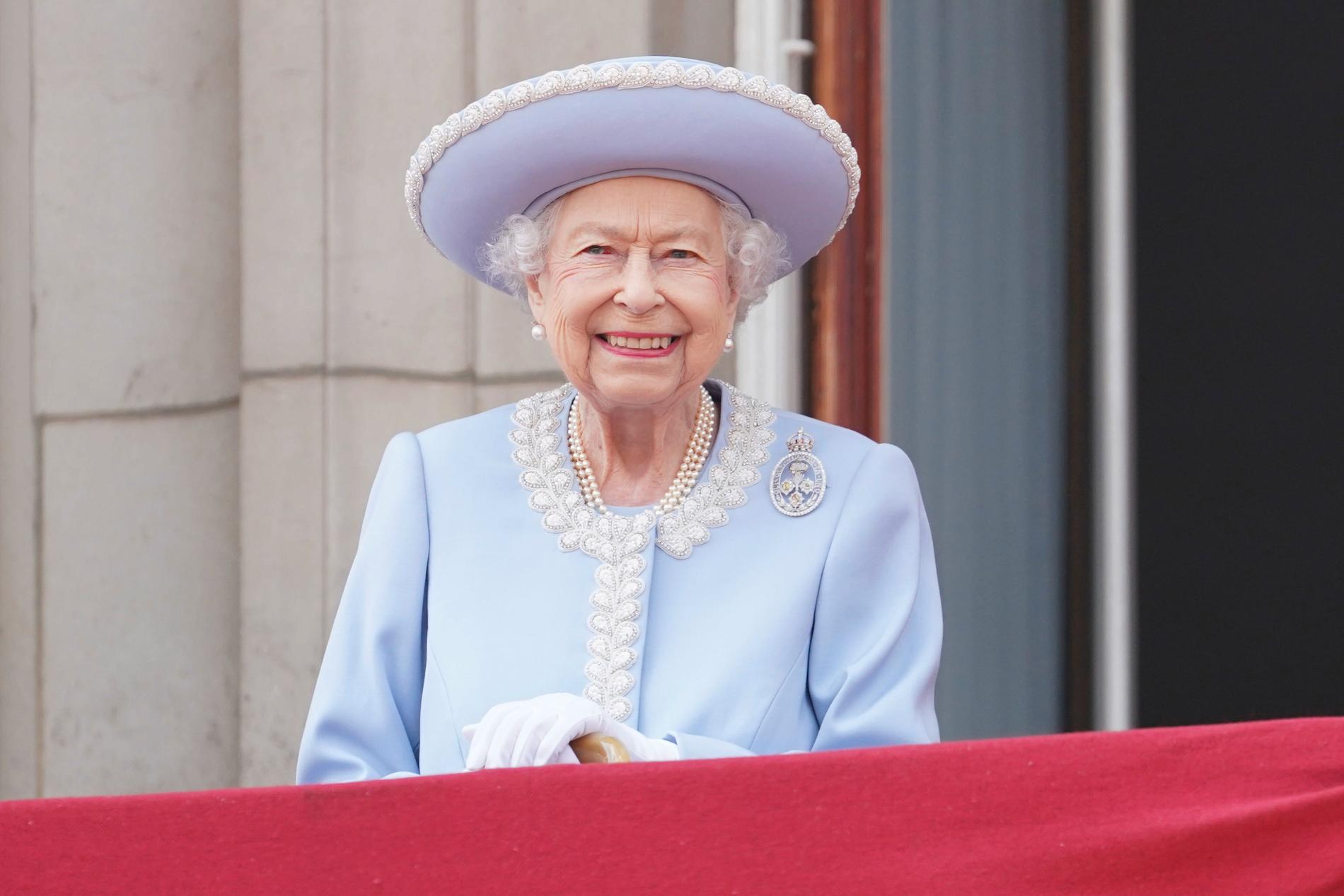 Brittiska drottning Elizabeth.