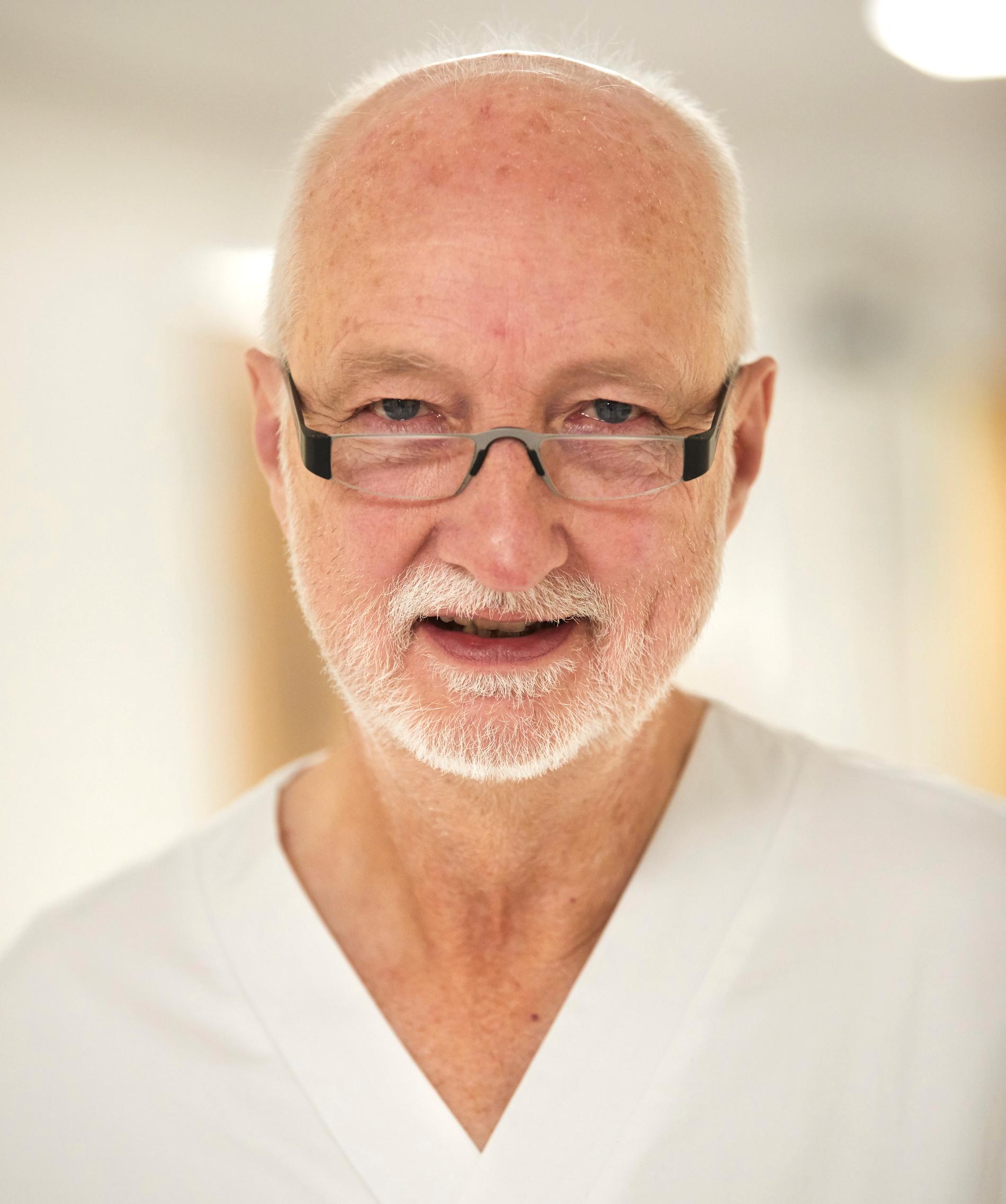 Överläkare Anders Frid arbetar på Skånes universitetssjukhus