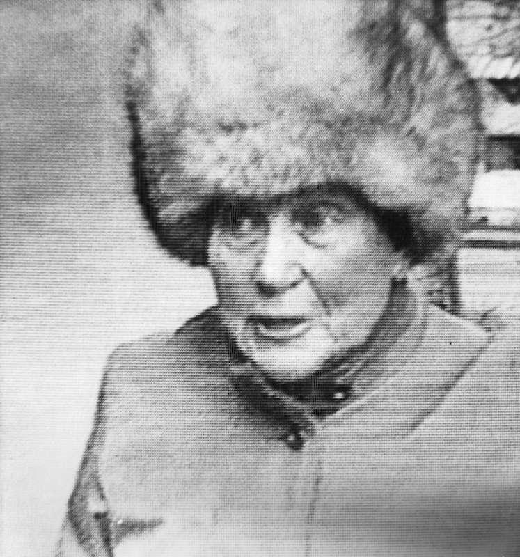 Svetlana Allilujeva i Moskva 1984. Hon dog vid 85 års ålder i USA 2011.