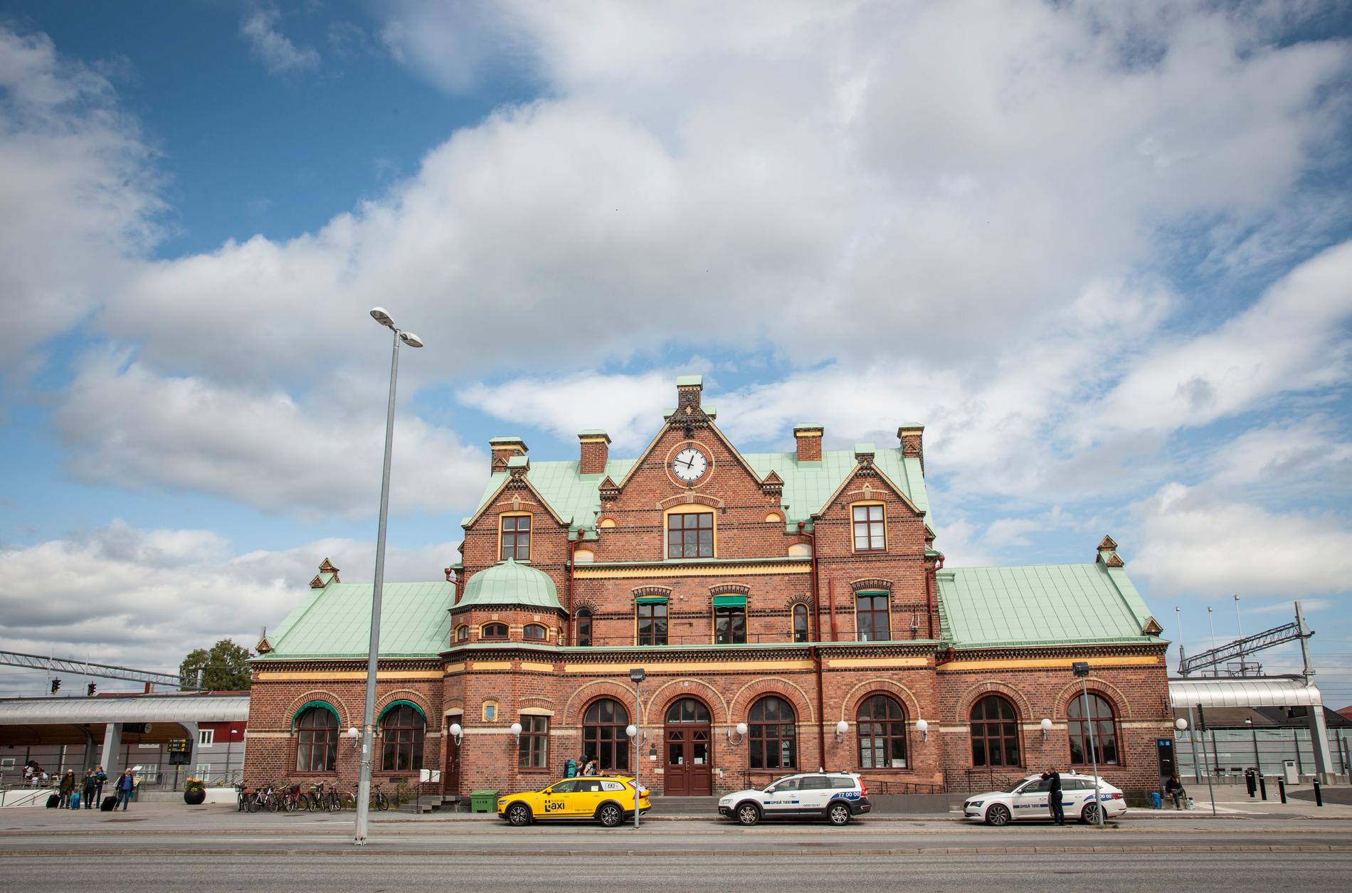 Centralstationen i Umeå. 
