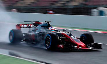 Romain Grosjean i Haas.