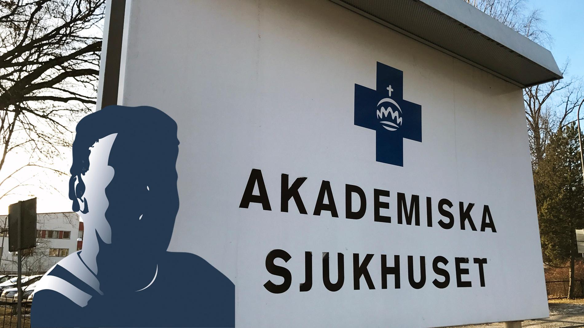 Enligt uppgifter till Aftonbladet har en läkare på Akademiska, nyss hemkommen från norra Italien, gått direkt till jobbet.