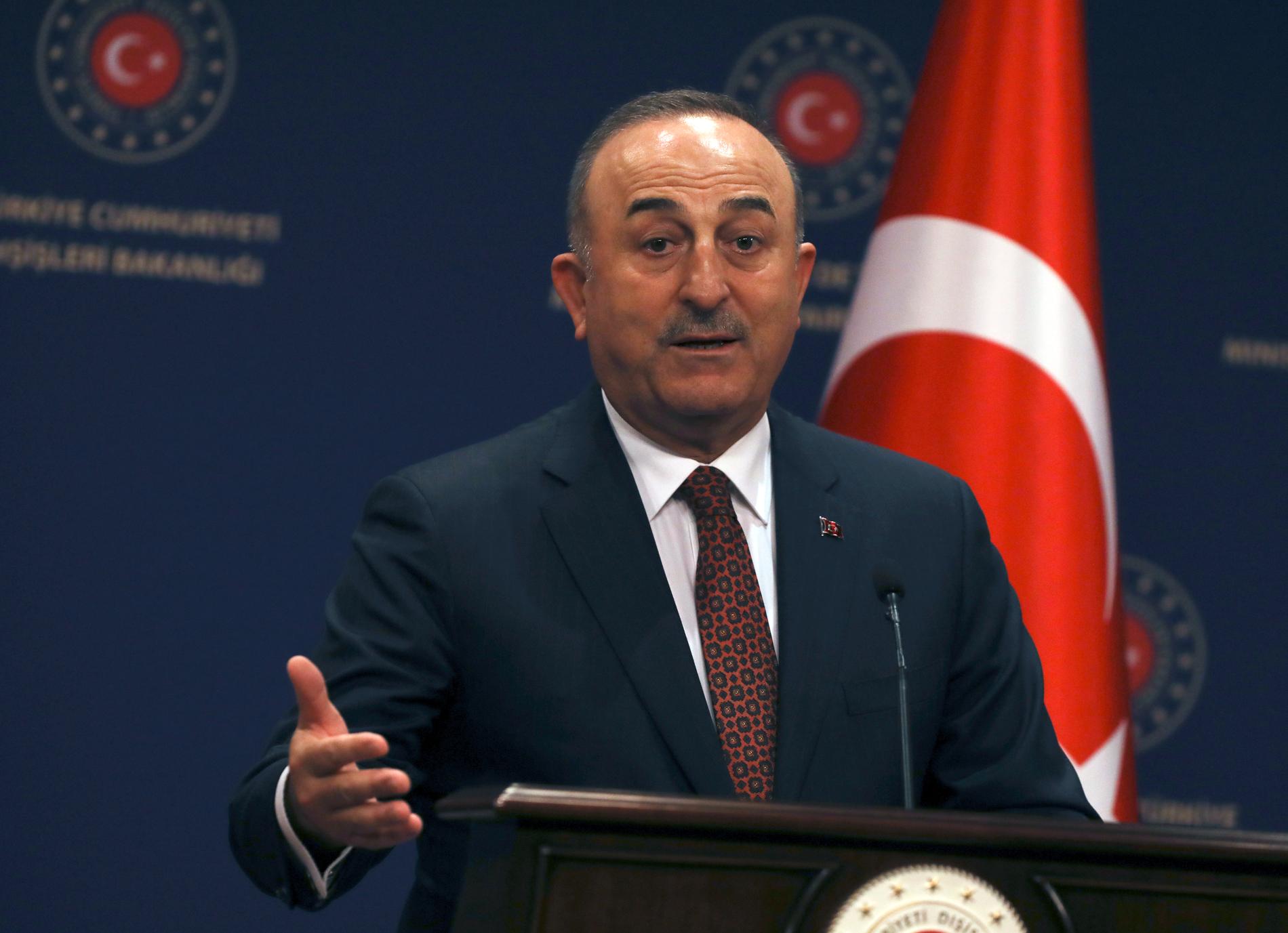 Turkiets utrikesminister Mevlut Cavusoglu. 