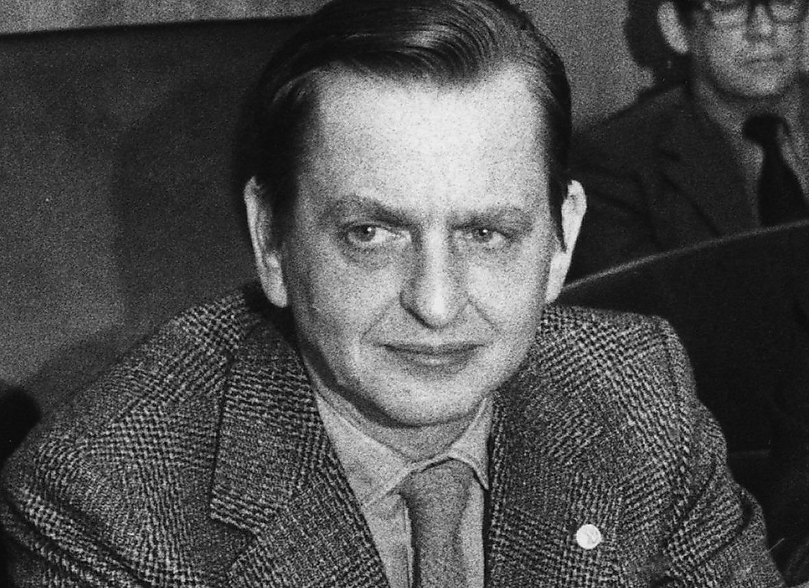 Tidigare statsministern Olof Palme.