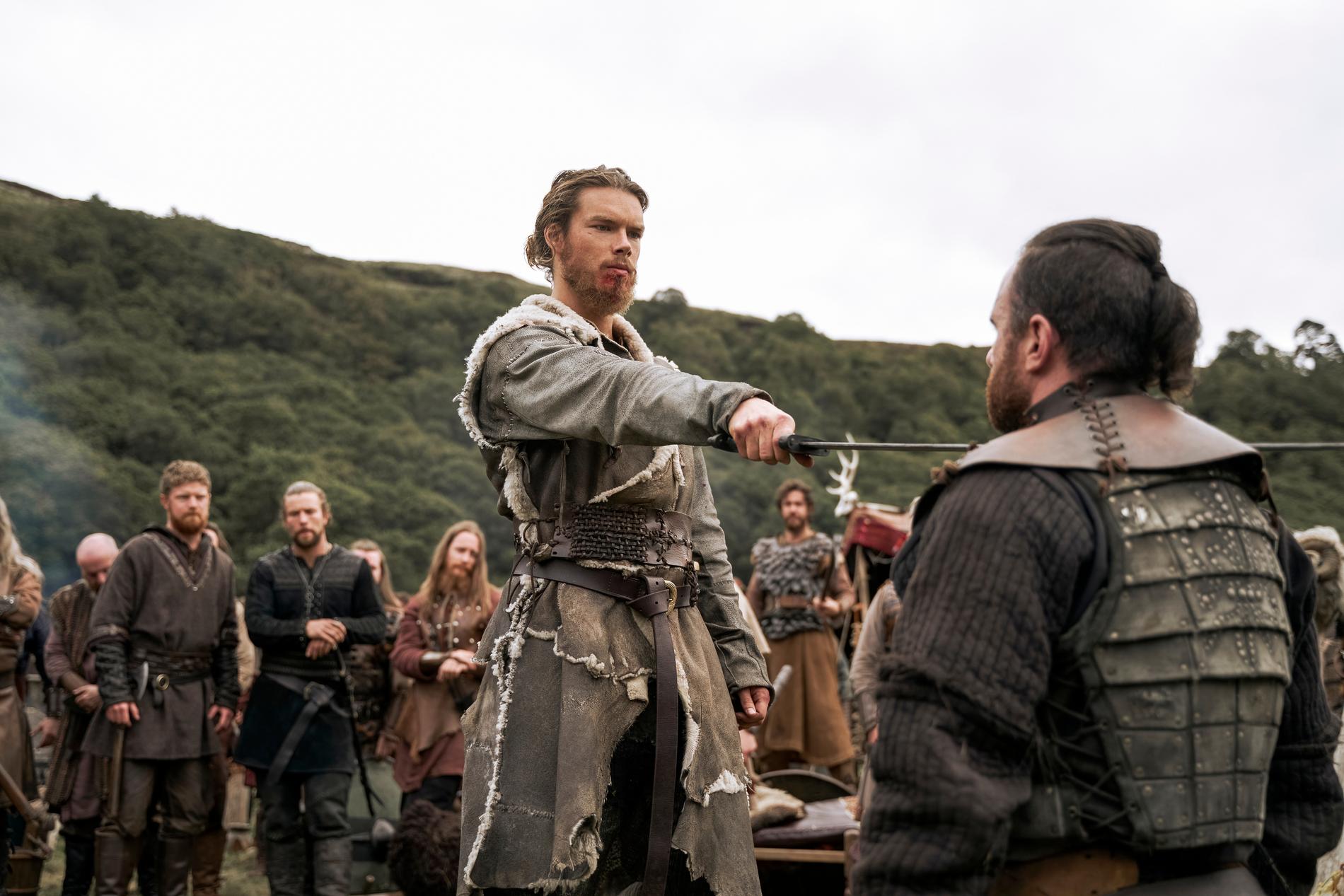 Sam Corlett som Leif Eriksson i ”Vikings: Valhalla”.