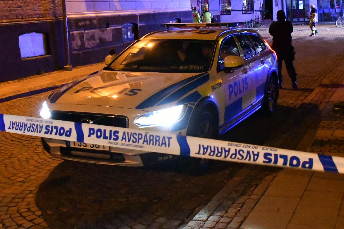 Explosionen inträffade på Stora Södergatan i Lund.